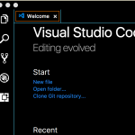 VS Code Welcome Page